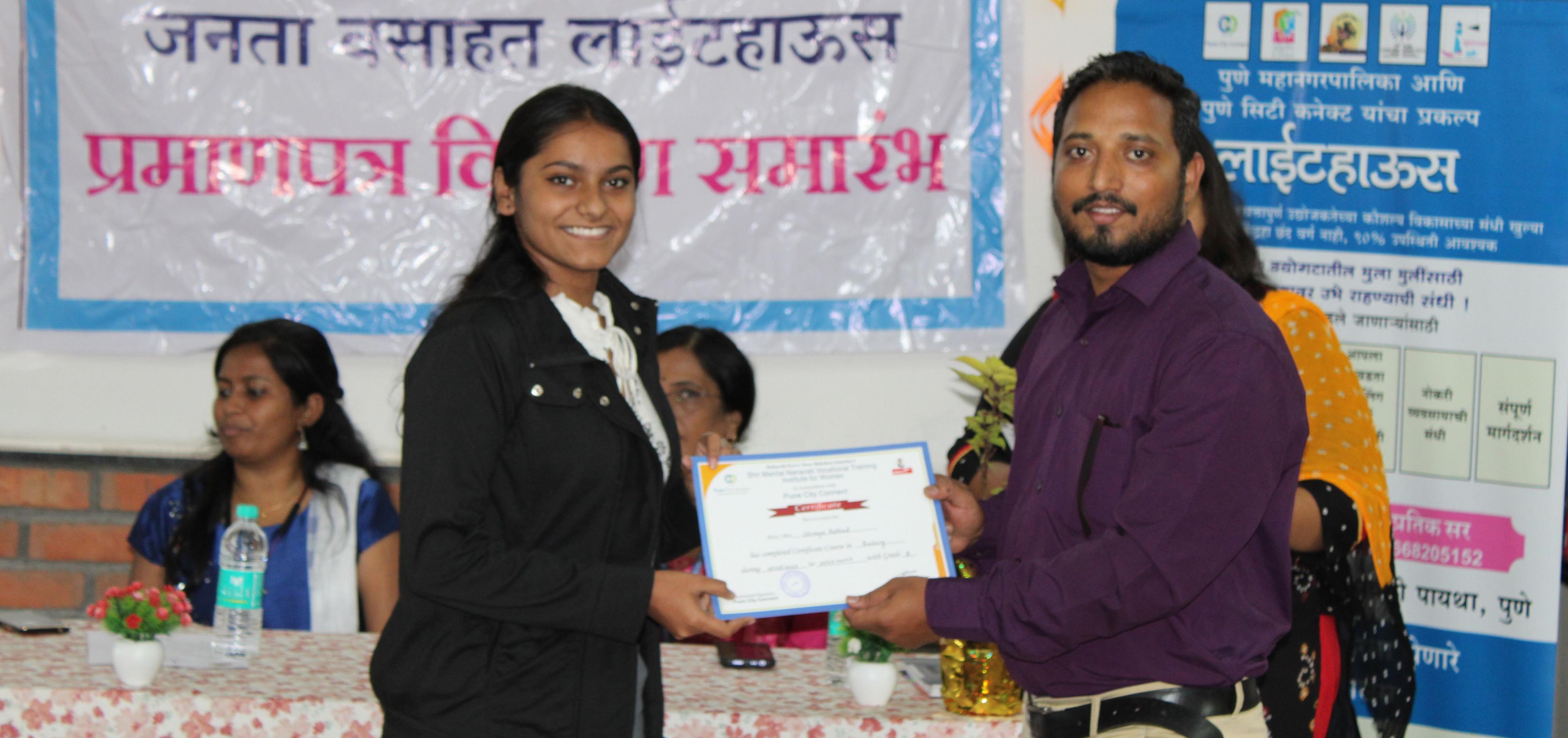 Completed the Accounts Executive Course and got placed