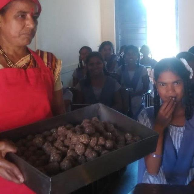 Distribution of Nutritious Snacks to School Students